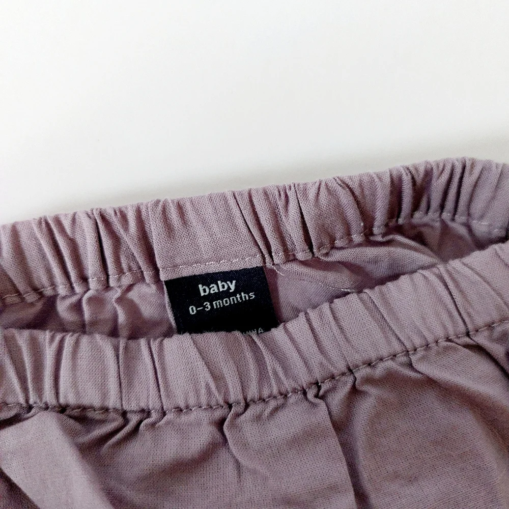 2 piece Lavender Corduroy Dress & Bloomers 0-3 months‎ Babygap